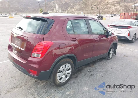 2017 Chevrolet Trax Ls из США, поврежденный, VIN 3GNCJKSB7HL169071